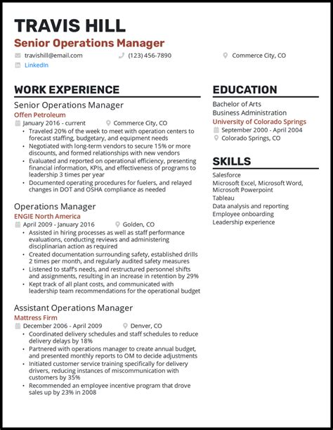 50+ Manager Resume Examples for 2024 .